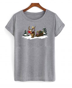 Weihnachtsgeschenke Rudolph the rednosed reindeer T shirt Ad