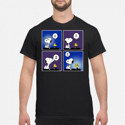 Woodstock and Snoopy mug Shirt Ad