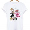 Yes I Am The Crazy Cat Lady TShirt Ad