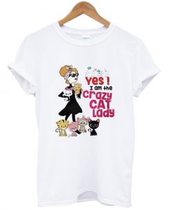 Yes I Am The Crazy Cat Lady TShirt Ad