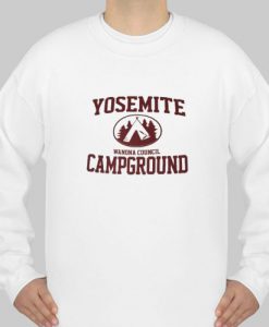 Yosemite Campground Sweatshirt Ad