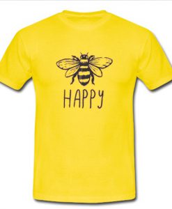 bee happy t shirt Ad