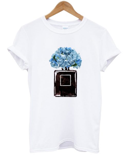 blue flower t shirt Ad