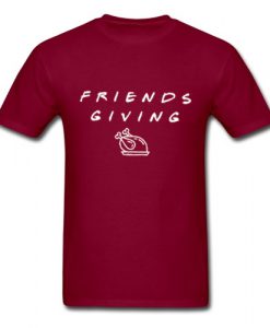 friends giving t shirt Ad