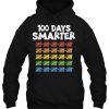 100 Days Smarter 100Th Day Of School Rainbow hoodie Ad