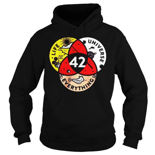 42 the answer to life the universe and everything hoodie Ad