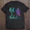 60 & Fabulous Peacock Feather Diamond Birthday t shirt Ad