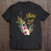 Aloha 21 Hawaiian Themed Party t shirt Ad