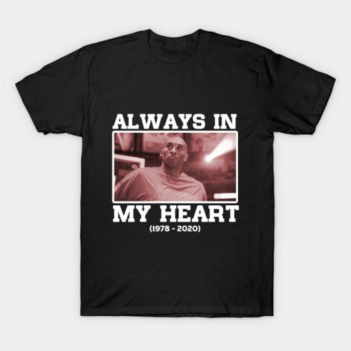 Always in my heart t shirt ad