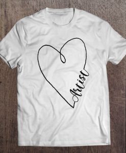 Artist Heart t shirt Ad