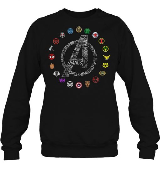 Avengers Superheroes sweatshirt Ad