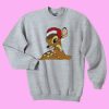 Bambi Christmas Sweatshirt Ad