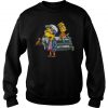 Bart Simpson And Milhouse sweatshirt Ad