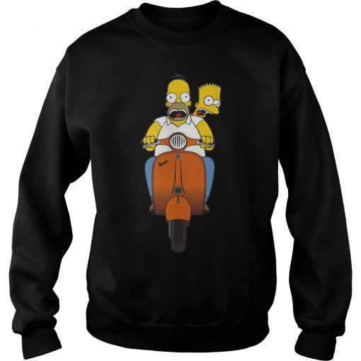 Bart Simpson sweatshirt Ad