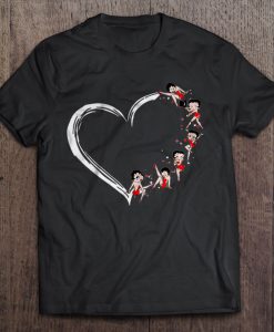 Betty Boop Heart t shirt Ad