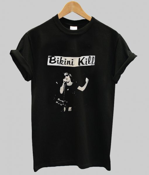 Bikini Kill Cut up tee shirt Ad