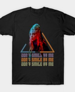 Billie Eilish Don't Smile At Me T-Shirt Ad