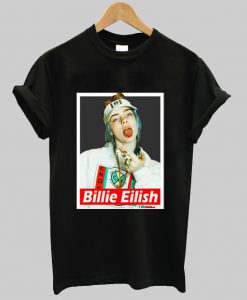Billie Eilish Pop Streetwear t shirt Ad