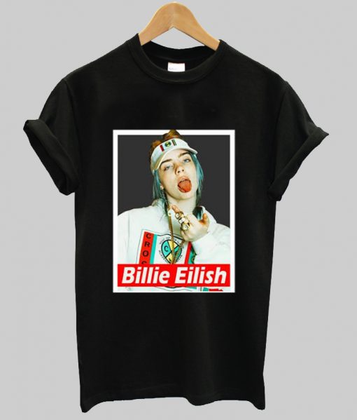 Billie Eilish Pop Streetwear t shirt Ad