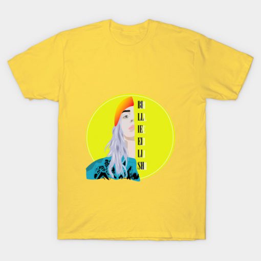 Billie Eilish T Shirt Ad