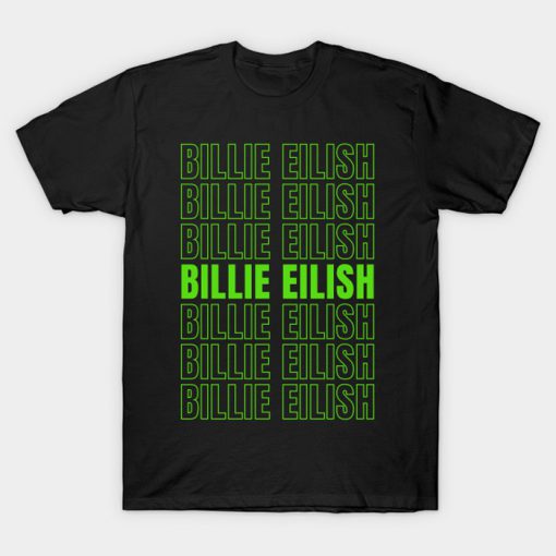 Billie Eilish T Shirt Ad