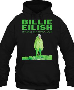 Billie Eilish Where Is My Mind Tour hoodie Ad