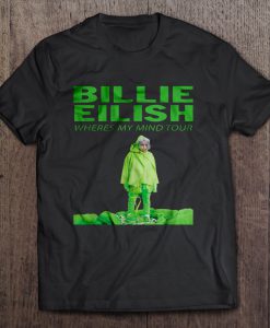 Billie Eilish Where Is My Mind Tour t shirt Ad