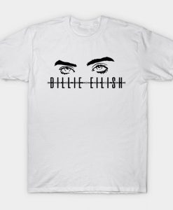 Billie Eilish eyes T-Shirt Ad