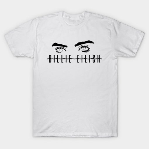 Billie Eilish eyes T-Shirt Ad