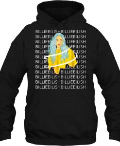 Billieeilish Billieeilish Cartoon Billie Eilish Bellyache hoodie Ad