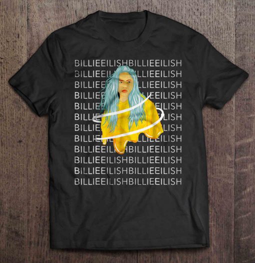 Billieeilish Billieeilish Cartoon Billie Eilish Bellyache t shirt Ad