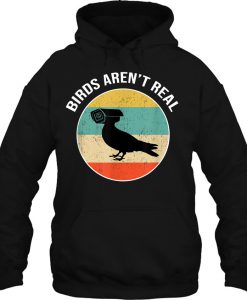 Birds Aren’t Real hoodie Ad