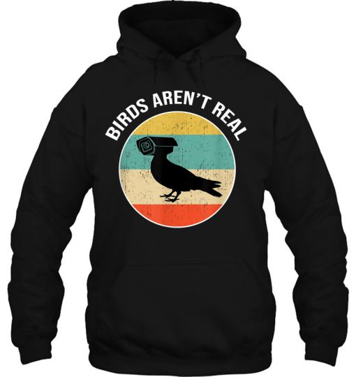 Birds Aren’t Real hoodie Ad