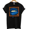 Blue Lips Black T shirt Ad