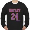 Bryant 24 Kobe Bryant sweatshirt Ad