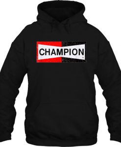 Champion Logo hoodie Ad