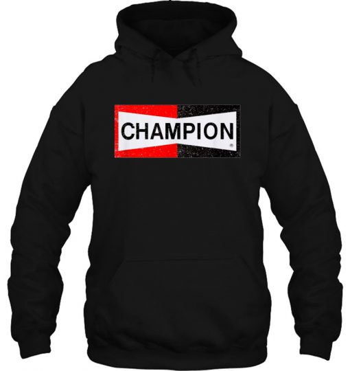 Champion Logo hoodie Ad