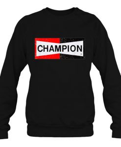 Champion Logo sweatshirt Ad