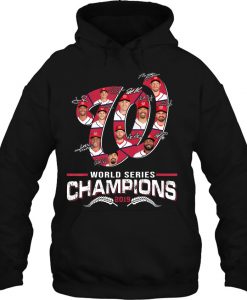 Champions 2019 Washington Nationals hoodie ad