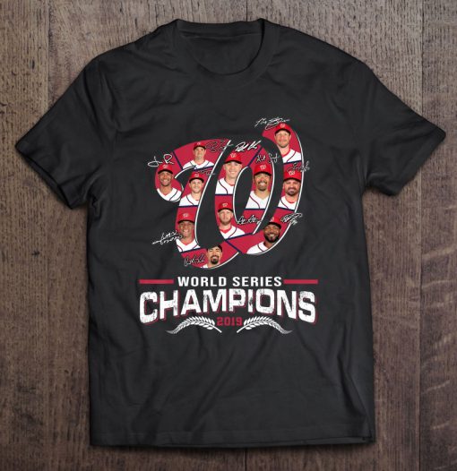 Champions 2019 Washington Nationals t shirt Ad