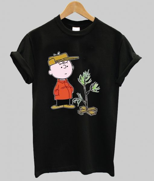 Charlie Brown and Tree t shirt Ad