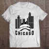 Chicago Chi-Town Cloud Gate City Skyline t shirt ad