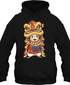 Chinese New Years Rat Lion Dance hoodie Ad
