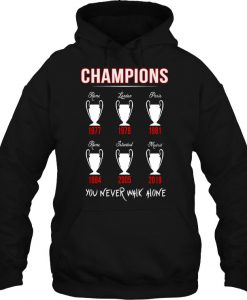 Cup Champions Of Liverpool hoodie Ad