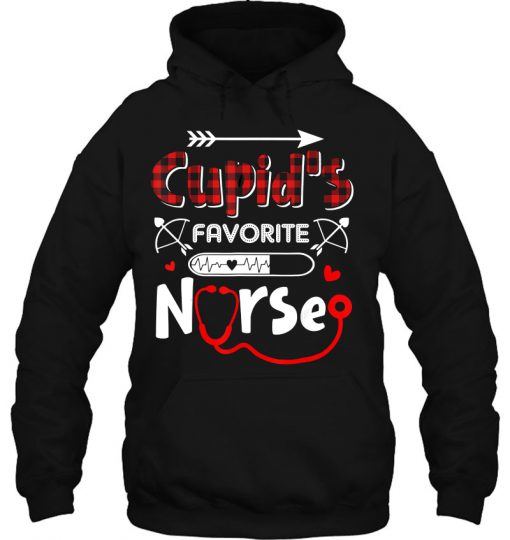 Cupid’s Favorite Nurse Valentine hoodie Ad