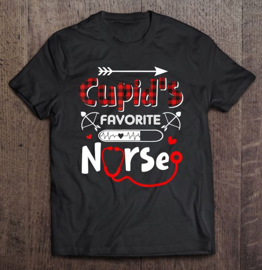 Cupid’s Favorite Nurse Valentine t shirt Ad