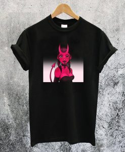 Devil Girl Satan T-Shirt ad