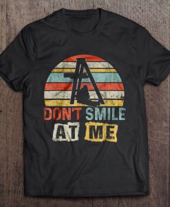 Don’t Smile At Me Love Billie Eilish Vintage t shirt Ad