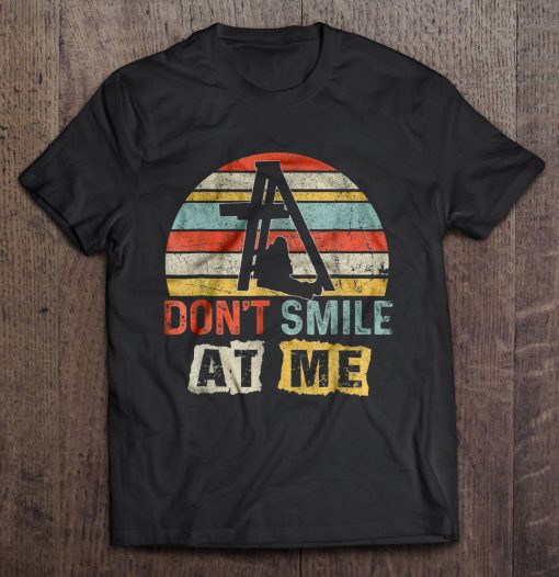 Don’t Smile At Me Love Billie Eilish Vintage t shirt Ad