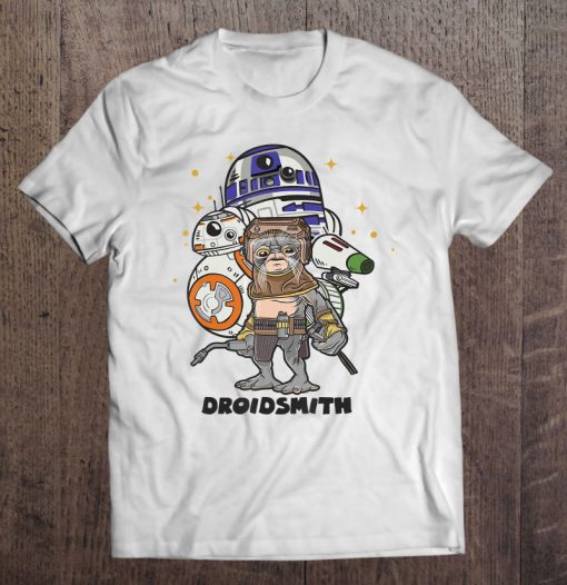 Droidsmith Star Wars The Rise Of Skywalker Babu Frik t shirt Ad